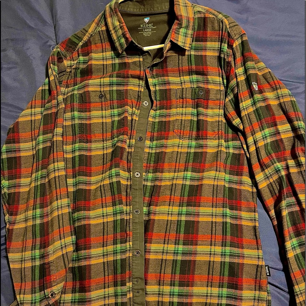 Men’s Lrg Flannel by Kuhl
